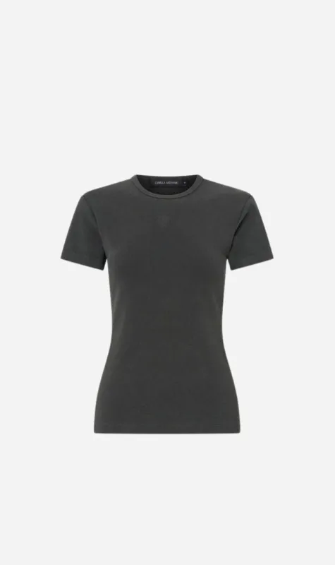 Camilla and Marc | Abel Fitted Tee - Chicago Grey sold by Sisters & Co