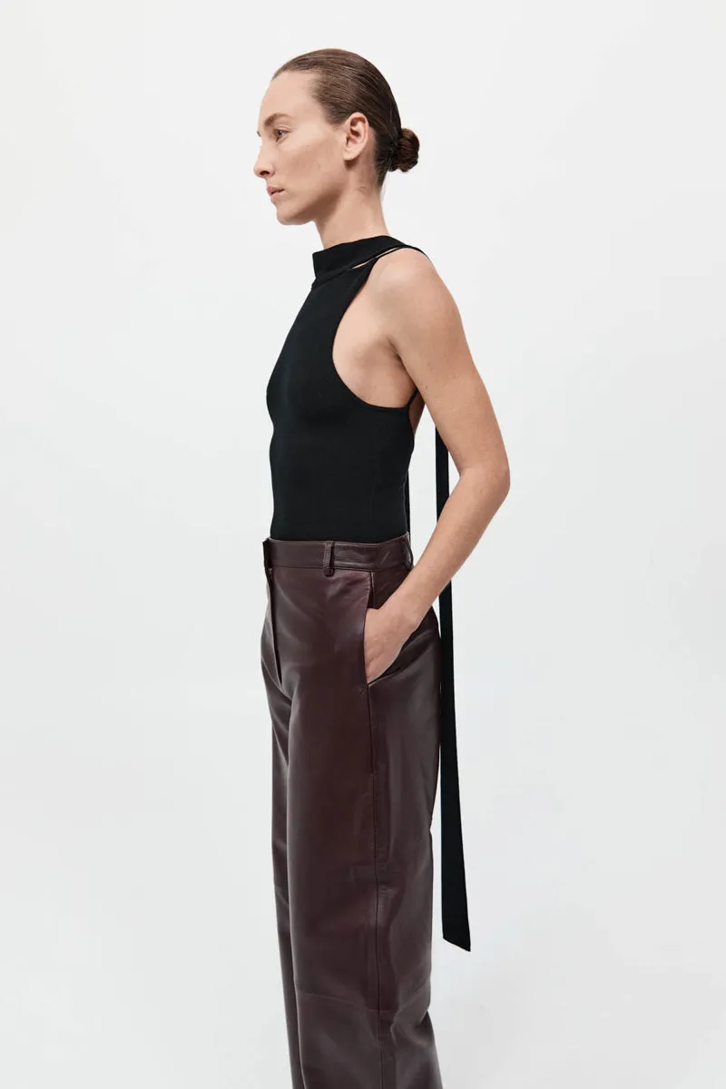 St Agni | Knit Scarf Top - Black sold by Sister & Co product image thumbnail 4