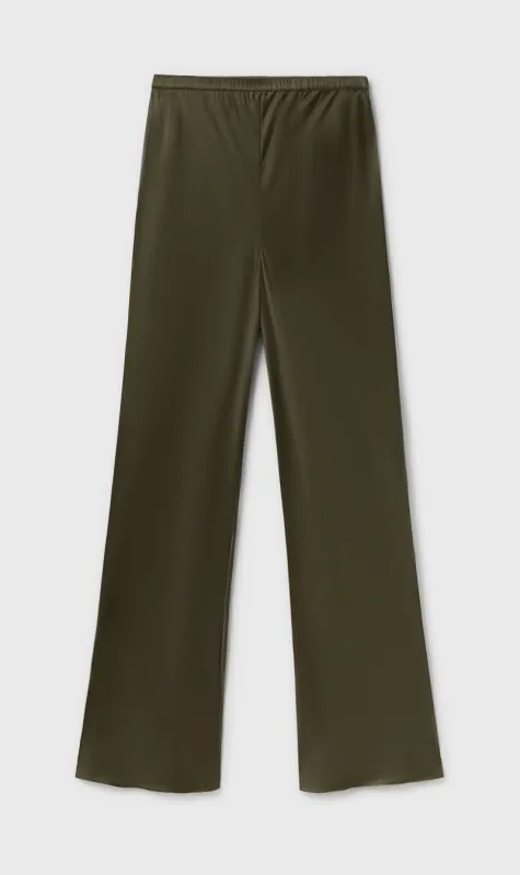 Silk Laundry | Bias Cut Pants - Pine sold by Sister & Co