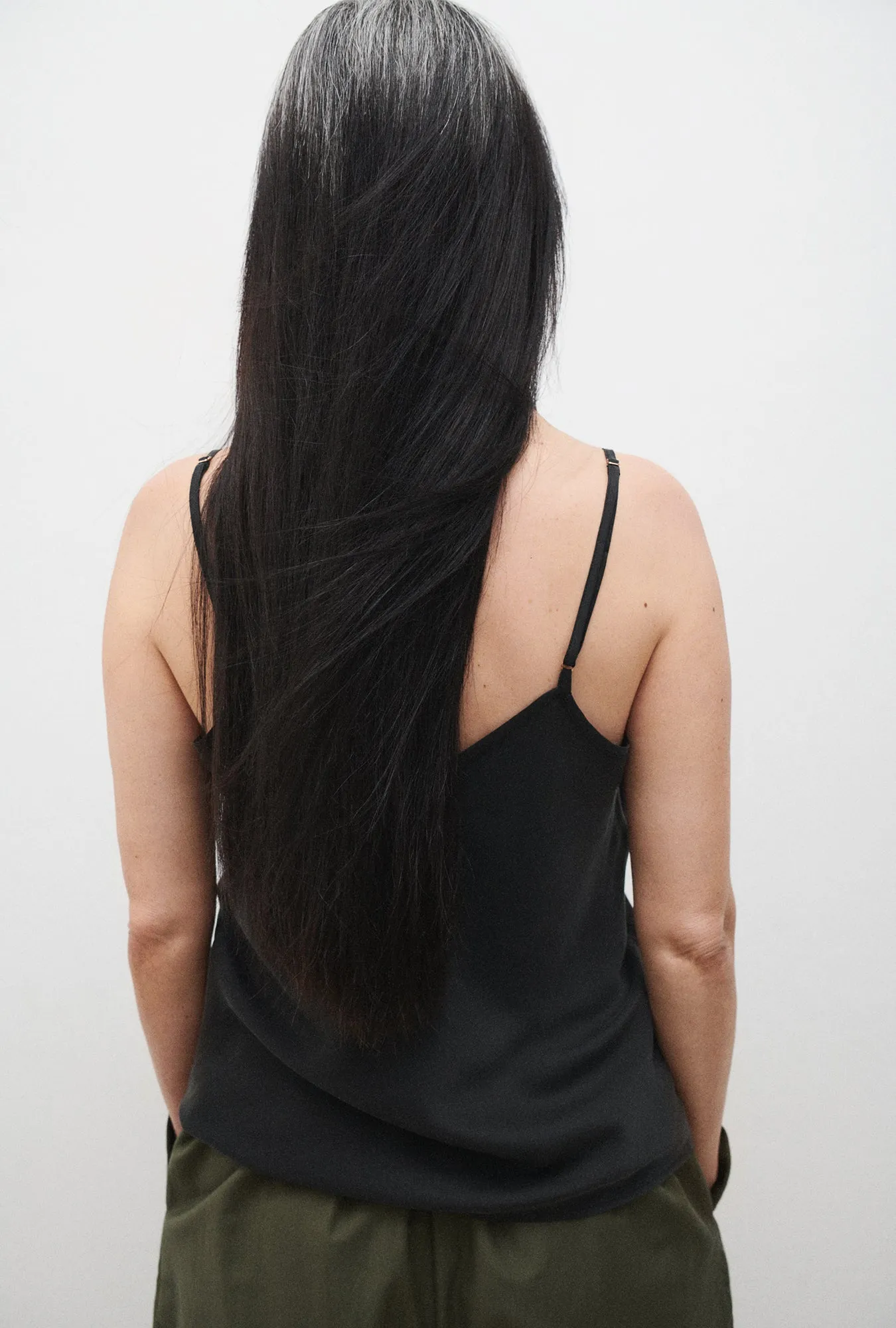 Silk Laundry | New Bias Cut Cami - Black sold by Sister & Co product image thumbnail 3