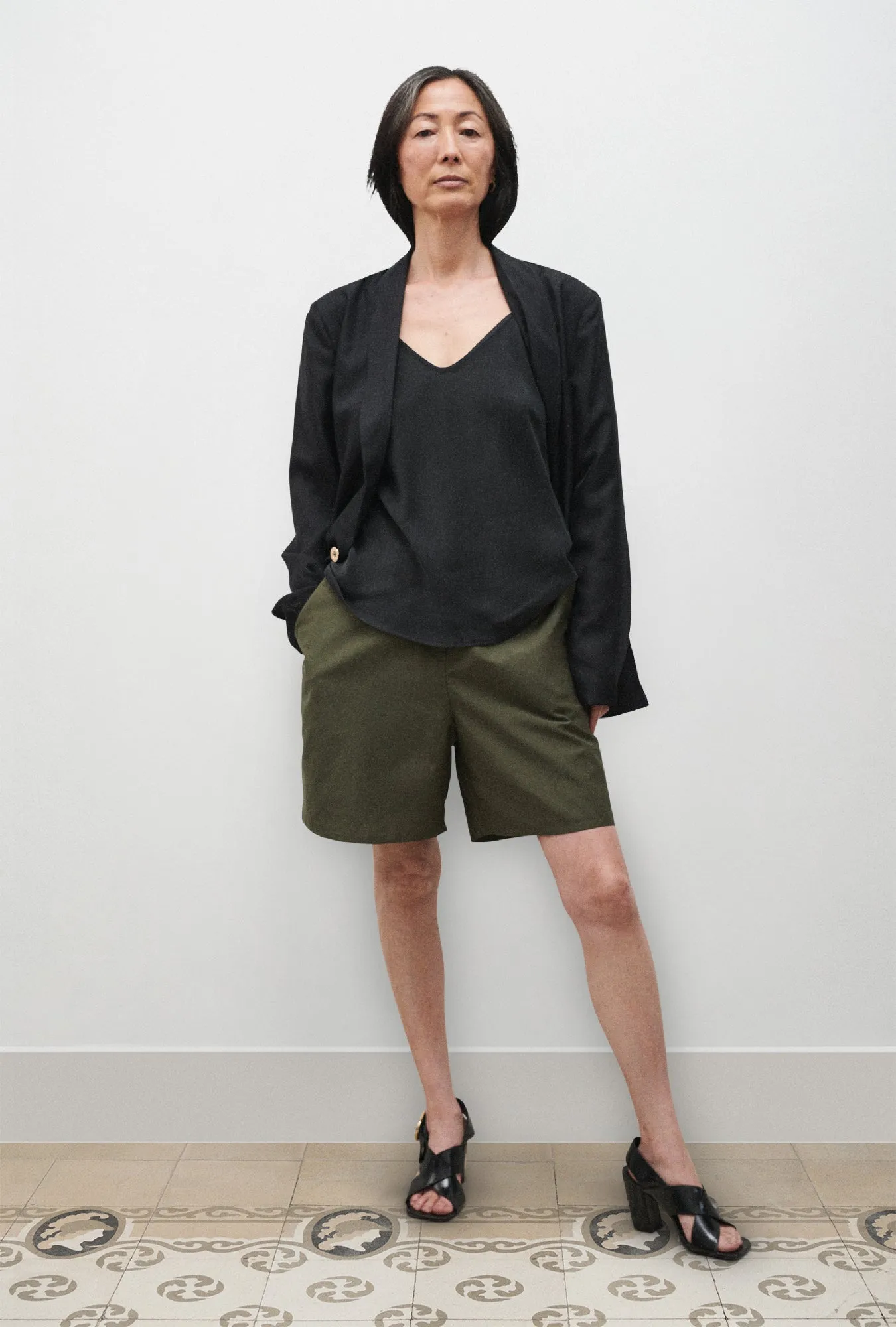 Silk Laundry | New Bias Cut Cami - Black sold by Sister & Co product image thumbnail 4