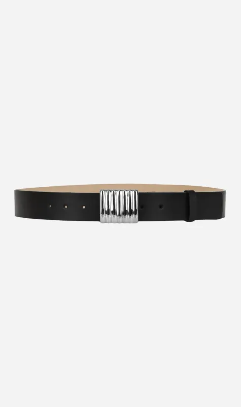 Heaven Mayhem | Heaven Belt - Black/Silver sold by Sisters & Co