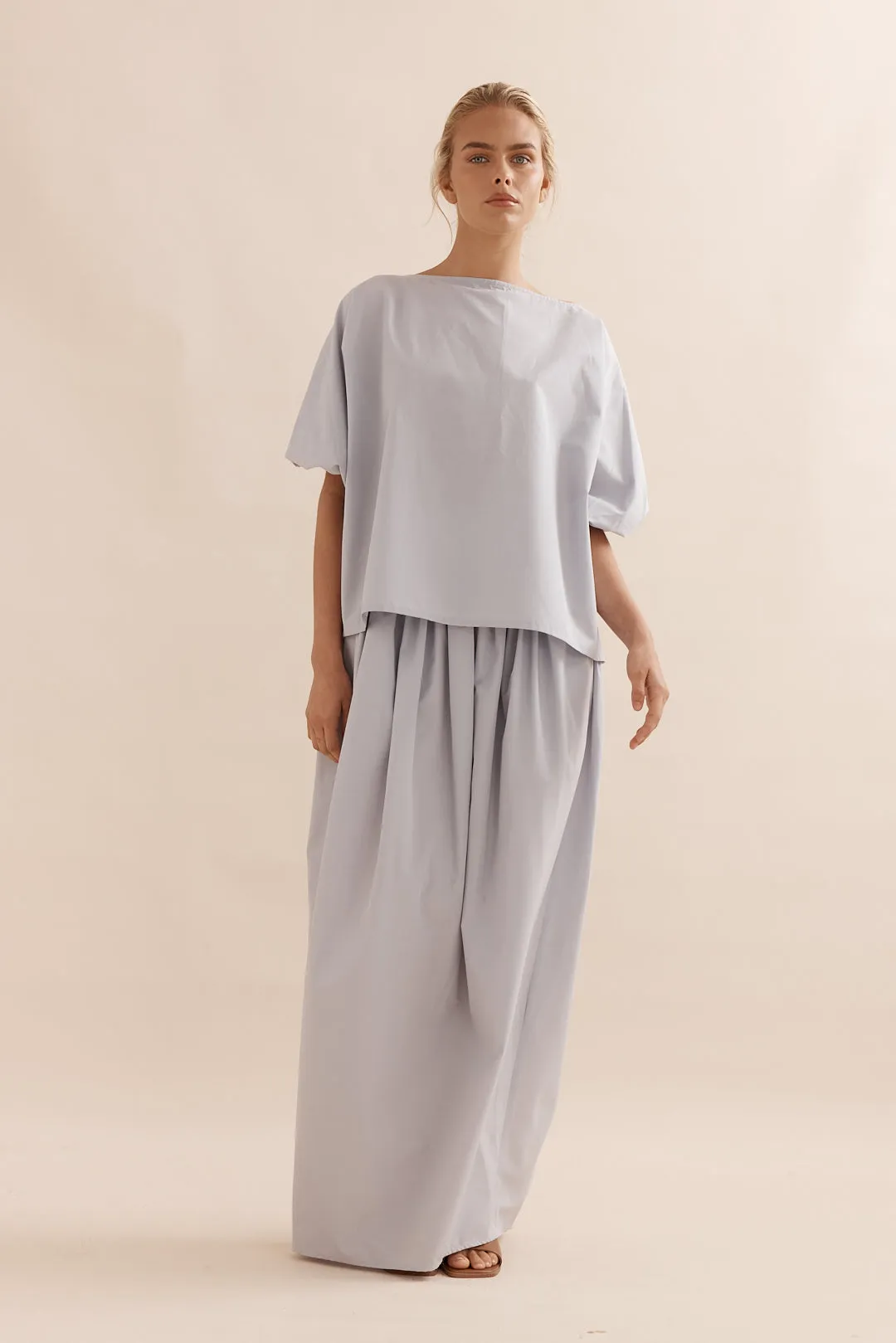 Caitlin Crisp | Tulip Skirt - Dove Blue sold by Sister & Co product image thumbnail 4