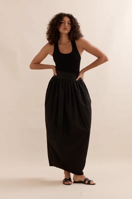 Caitlin Crisp | Tulip Skirt - Black sold by Sisters & Co