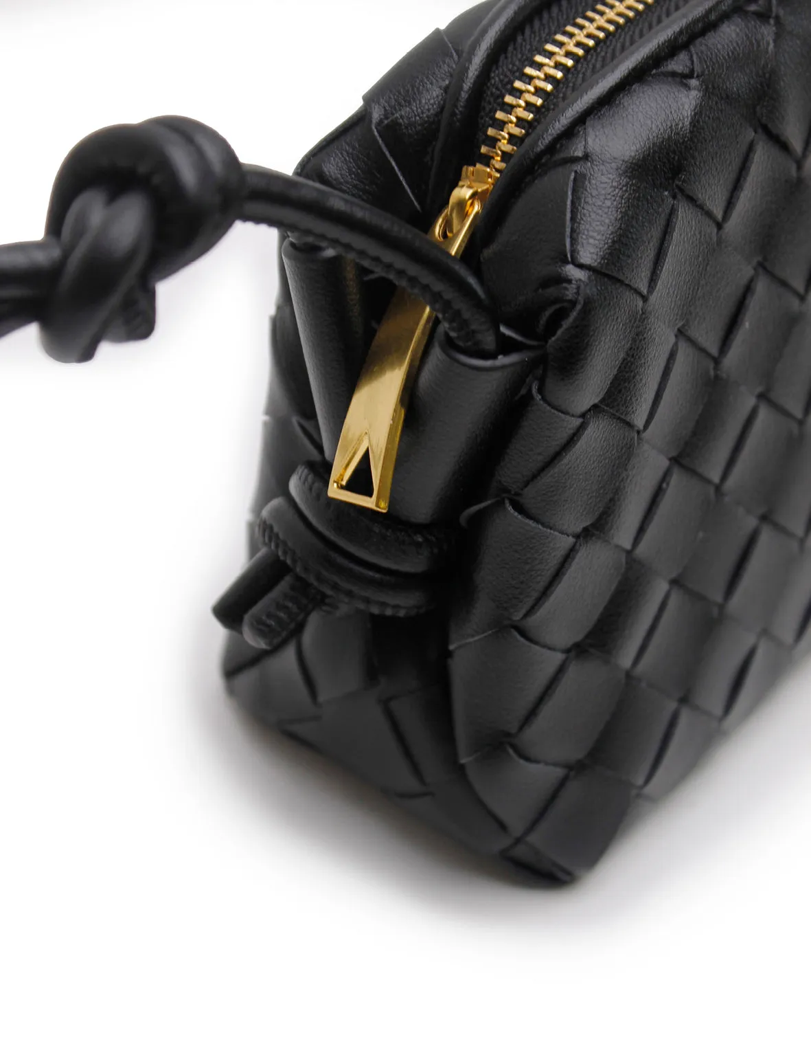 La Tribe | Woven Dumpling Bag - Black sold by Sister & Co product image thumbnail 3