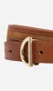 Frame Denim | The Crescent Belt - Camel sold by Sister & Co