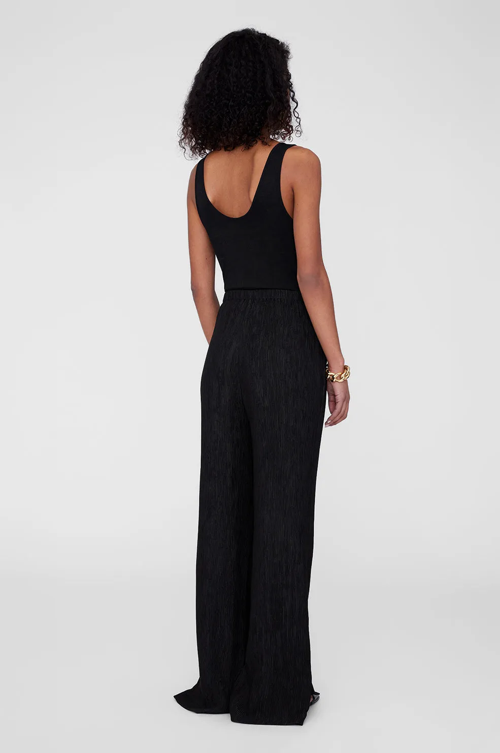 Anine Bing | Aden Pant - Black sold by Sister & Co product image thumbnail 3