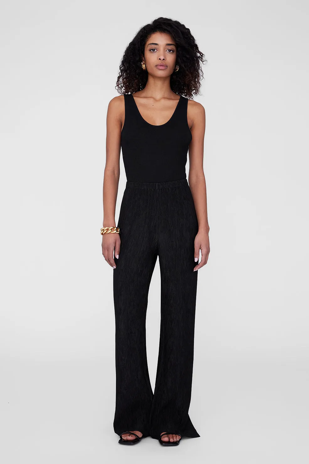 Anine Bing | Aden Pant - Black sold by Sister & Co product image thumbnail 2