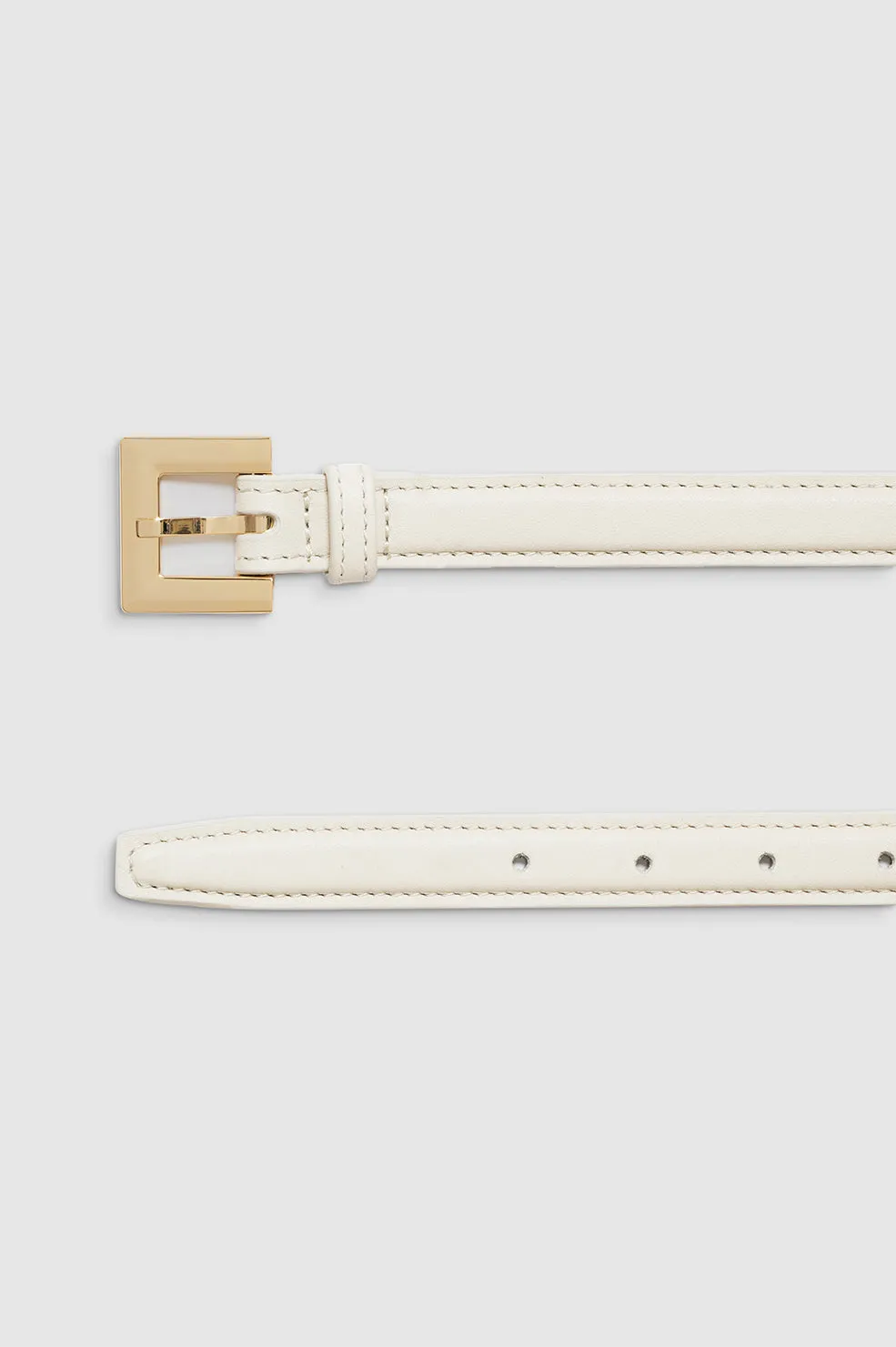 Anine Bing | Nicola Belt - Bone With Gold sold by Sister & Co product image thumbnail 4