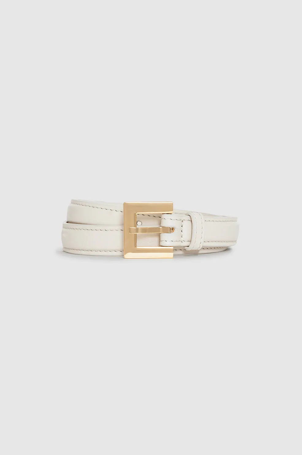 Anine Bing | Nicola Belt - Bone With Gold sold by Sister & Co product image thumbnail 3
