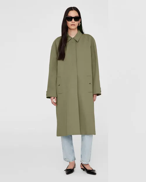 Anine Bing | Randy Oversized Trench - Olive sold by Sister & Co product image thumbnail 2