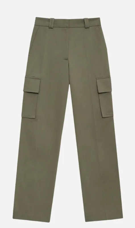 Anine Bing | Dayton Cargo Pant - Olive sold by Sisters & Co