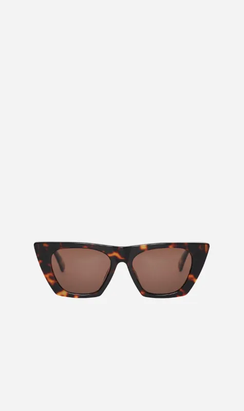 Anine Bing | Paris Sunglasses - Dark Tortoise sold by Sister & Co