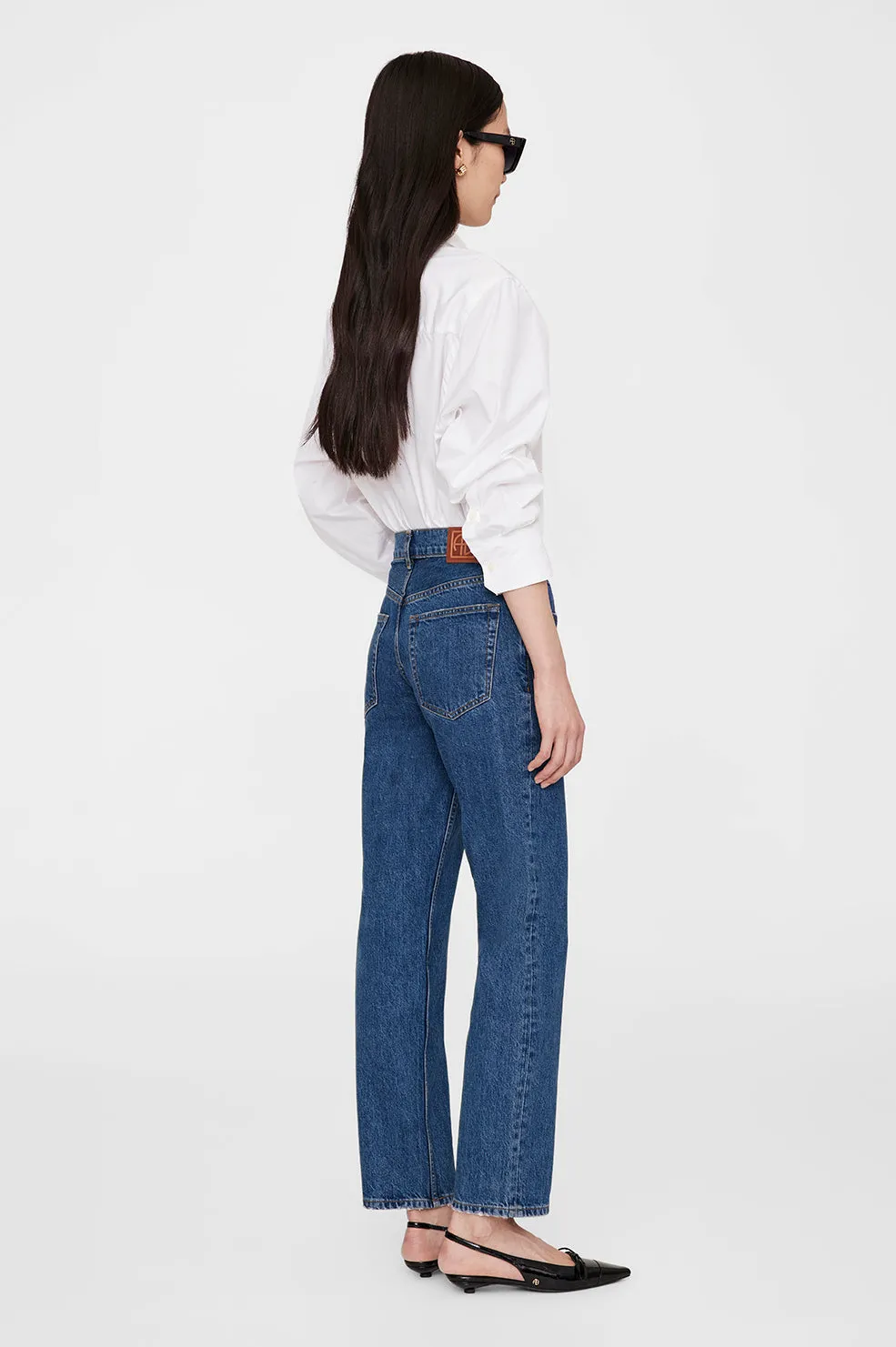 Anine Bing | Essie Shirt - White sold by Sisters & Co product image thumbnail 3