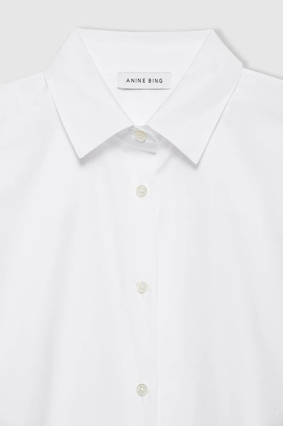 Anine Bing | Essie Shirt - White sold by Sisters & Co product image thumbnail 4