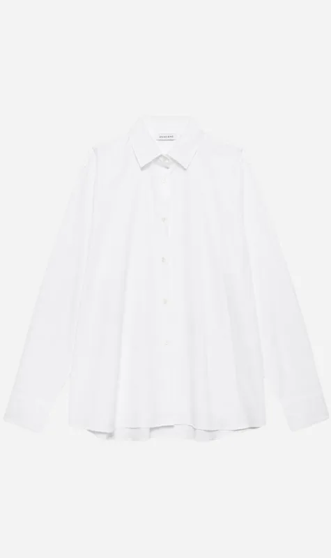 Anine Bing | Essie Shirt - White sold by Sisters & Co