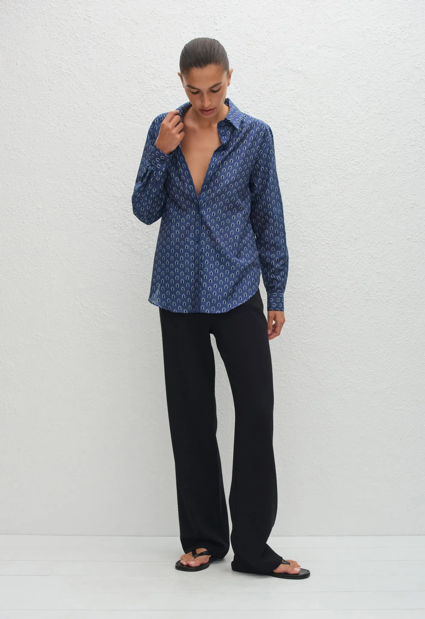 Matteau | Classic Shirt - Cassis sold by Sister & Co product image thumbnail 4