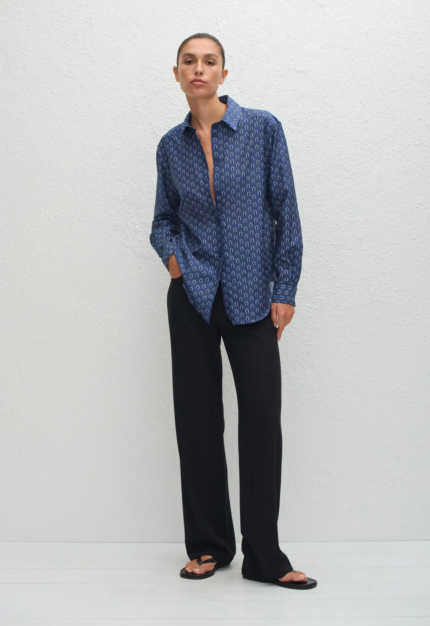 Matteau | Classic Shirt - Cassis sold by Sister & Co product image thumbnail 2