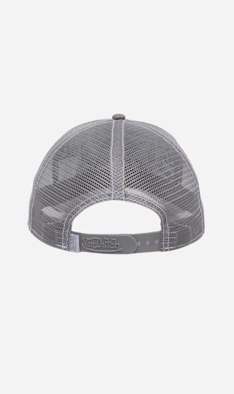 Von Dutch | Trucker Hat - White/Grey sold by Sister & Co product image thumbnail 2