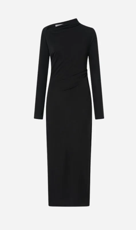 Camilla and Marc | Mai Long Sleeve Dress - Black sold by Sisters & Co