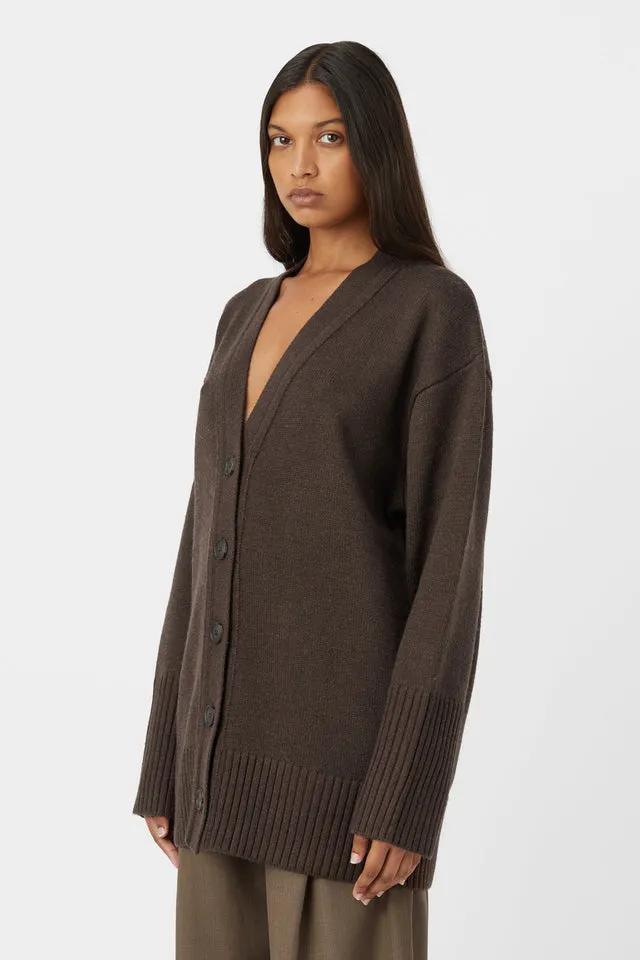 Camilla and Marc | Romeo 2.0 Cardigan - Chocolate Melange sold by Sister & Co product image thumbnail 2