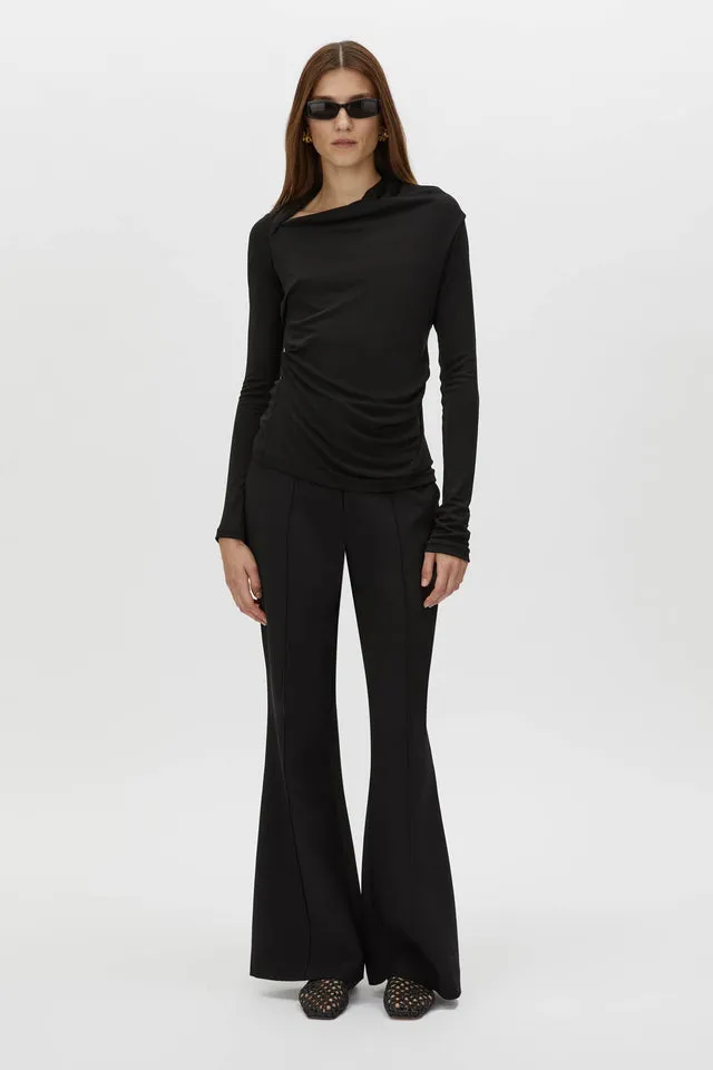 Camilla and Marc | Mai Long Sleeve Top - Black sold by Sisters & Co product image thumbnail 2