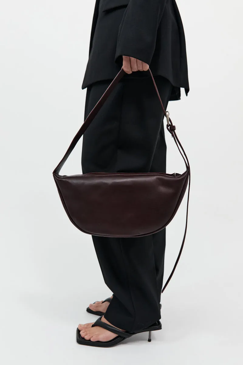 St Agni | Adjustable Cresent Bag - Bordeaux sold by Sister & Co product image thumbnail 2