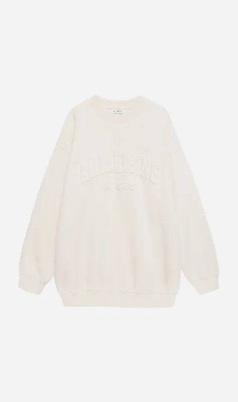 Anine Bing | Tyler Sweatshirt - Washed Peach sold by Sister & Co