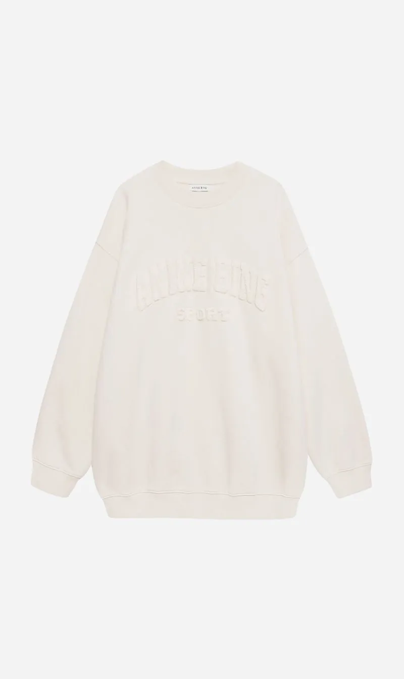 Anine Bing | Tyler Sweatshirt - Washed Peach sold by Sister & Co