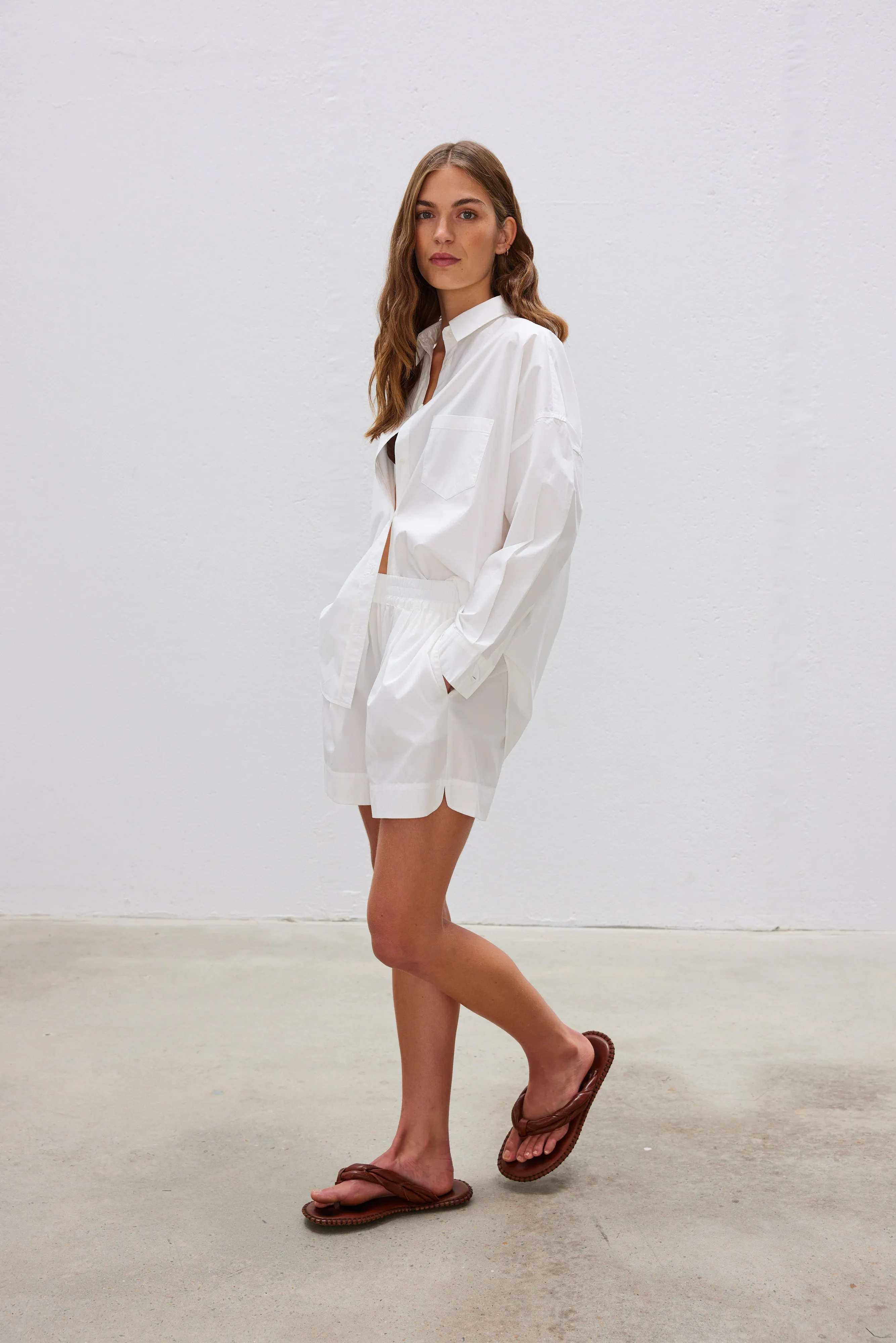 LMND | Chiara Cotton Short - White sold by Sisters & Co product image thumbnail 3