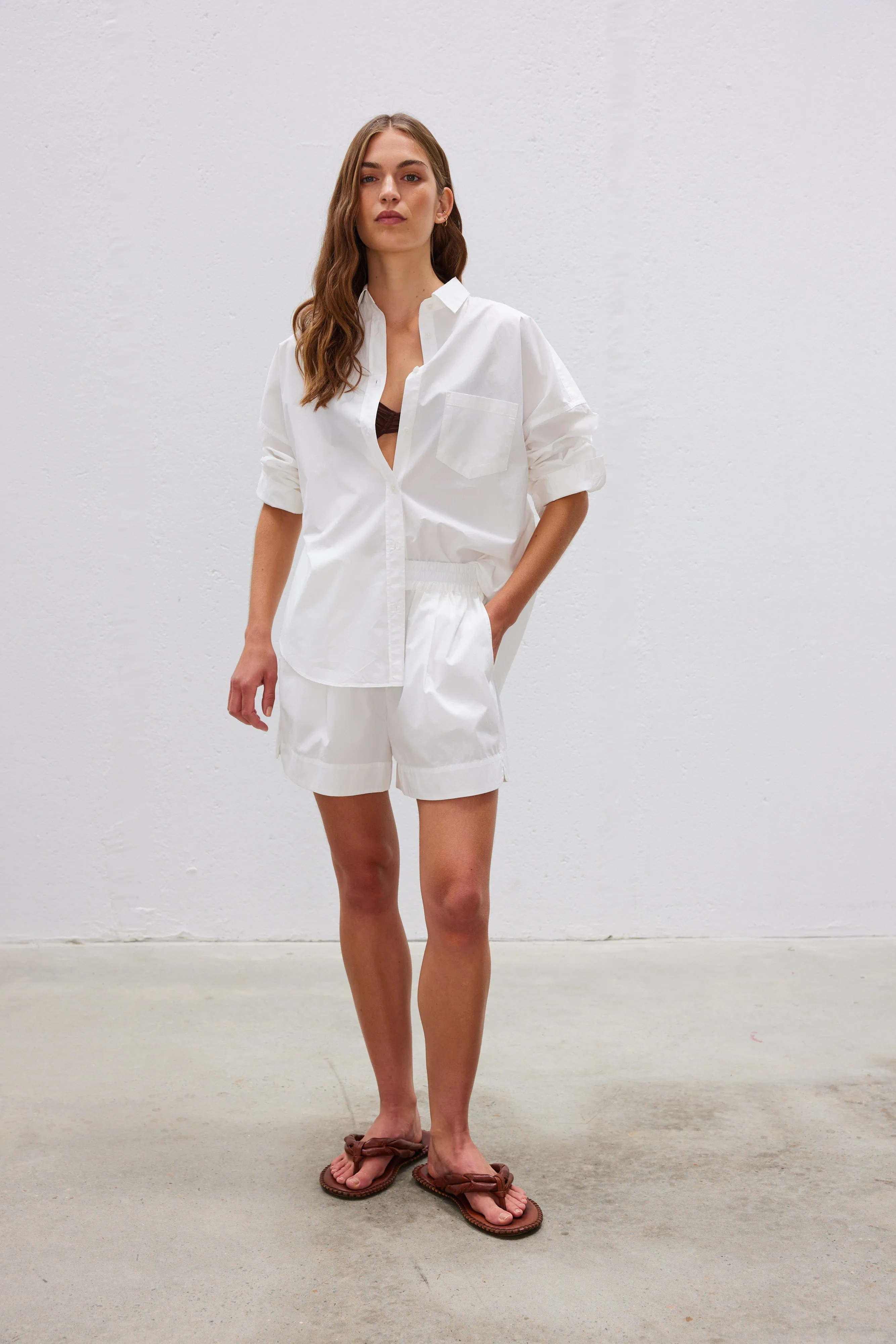 LMND | Chiara Cotton Short - White sold by Sisters & Co product image thumbnail 4
