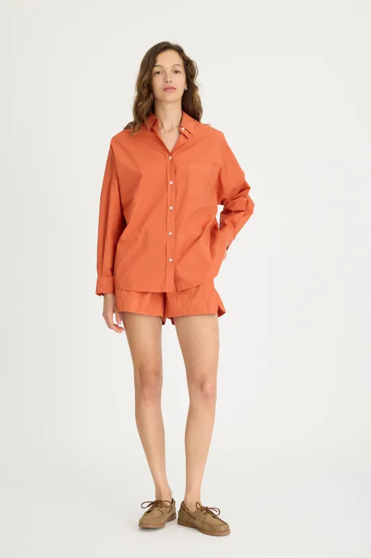 LMND | Chiara Shorts - Burnt Orange sold by Sisters & Co