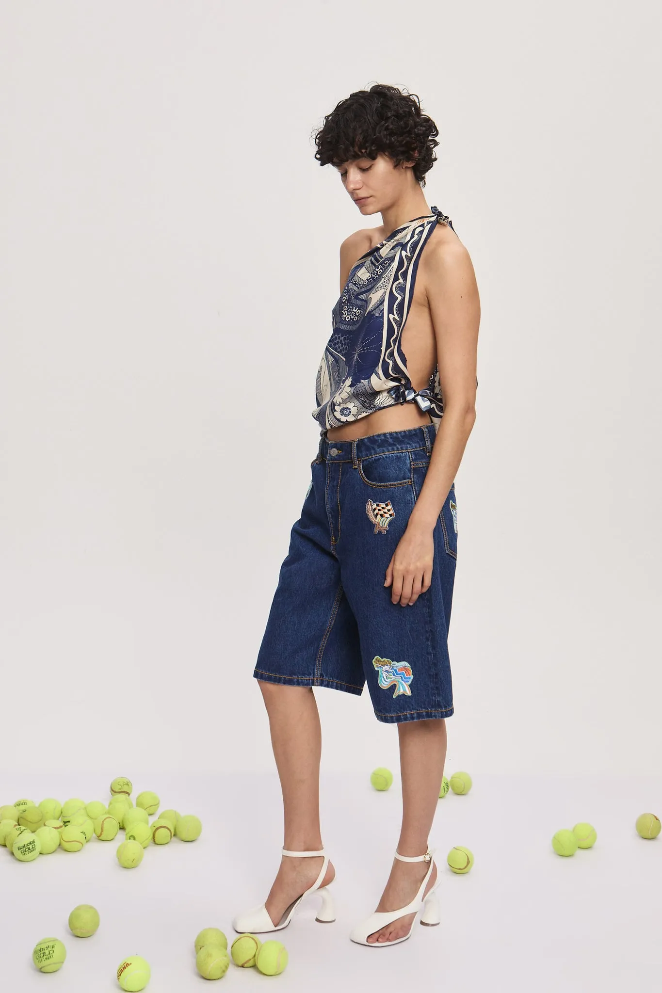 Alemais | Mickey Silk Scarf sold by Sister & Co product image thumbnail 4