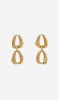 Alemais | Team Spirit Bamboo Chain Earrings sold by Sister & Co