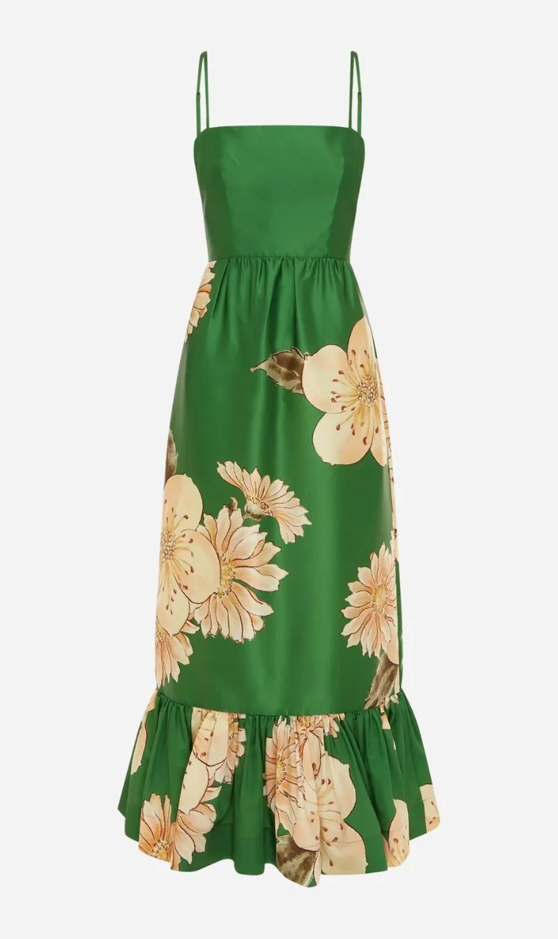 Alemais | Sage Midi Dress sold by Sister & Co