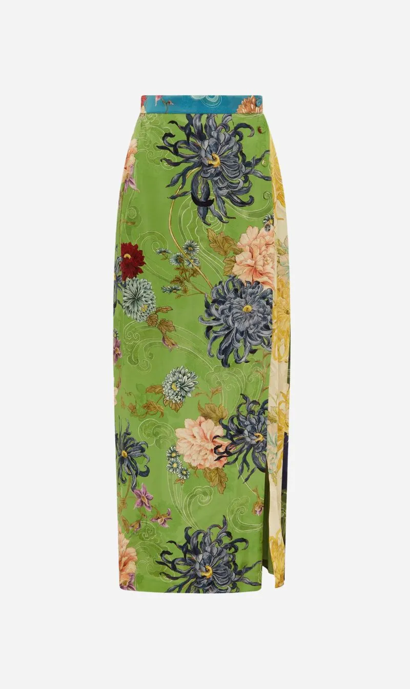 Alemais | Avery Spliced Skirt sold by Sisters & Co