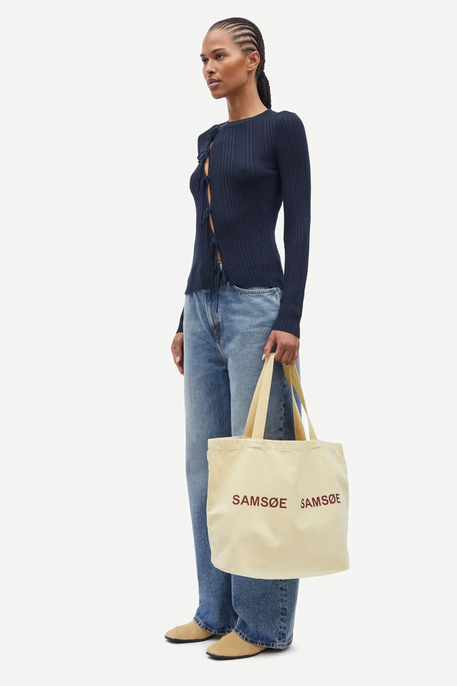 Samsoe Samsoe | Sashelly Jeans - Morning Sky sold by Sister & Co product image thumbnail 5