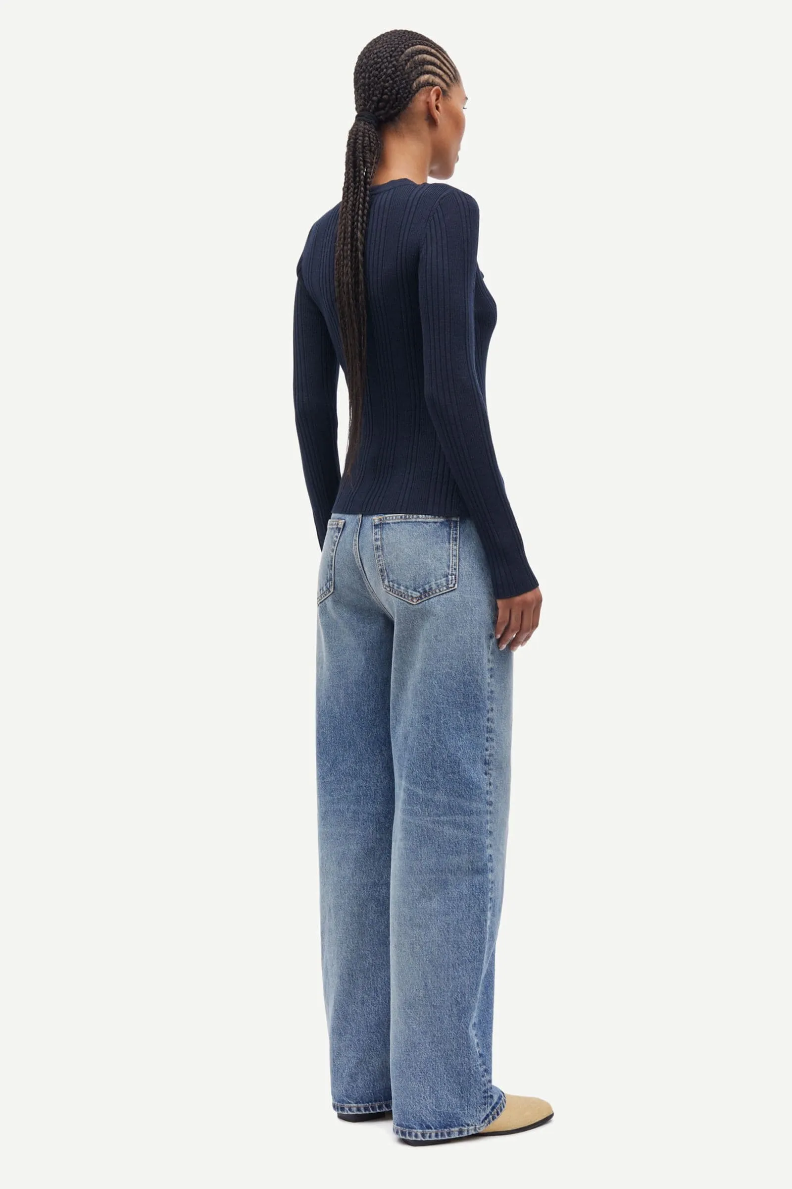 Samsoe Samsoe | Sashelly Jeans - Morning Sky sold by Sister & Co product image thumbnail 3