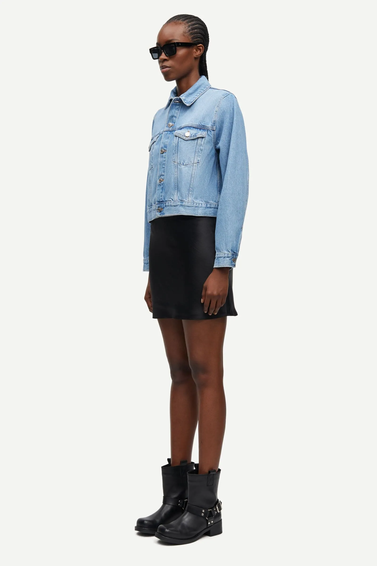 Samsoe Samsoe | Sabeth Jacket - Ocean Surf sold by Sisters & Co product image thumbnail 4