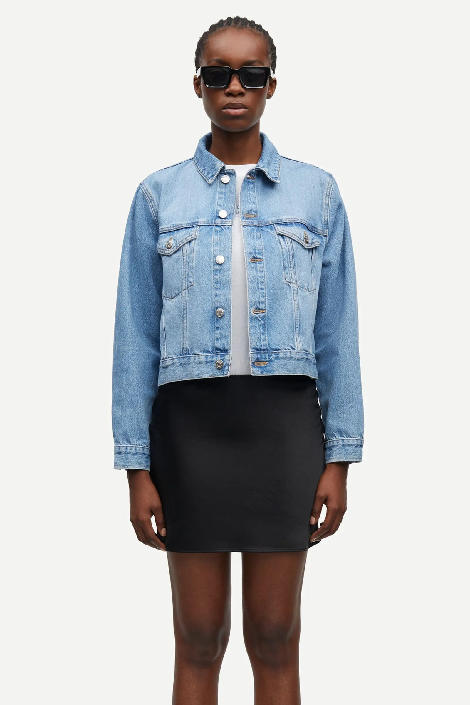 Samsoe Samsoe | Sabeth Jacket - Ocean Surf sold by Sisters & Co product image thumbnail 2