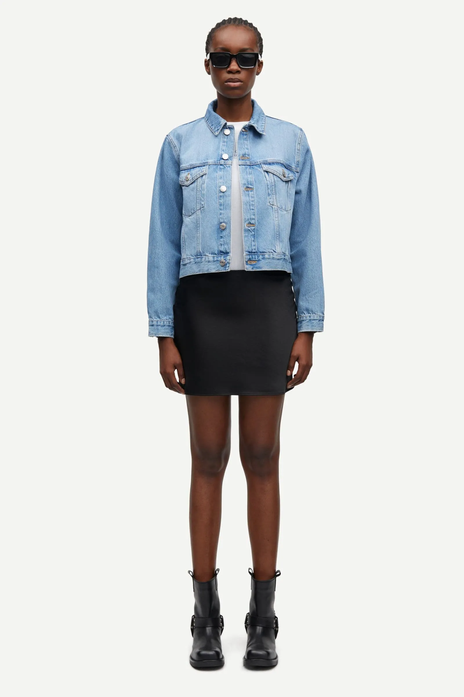 Samsoe Samsoe | Sabeth Jacket - Ocean Surf sold by Sisters & Co product image thumbnail 5