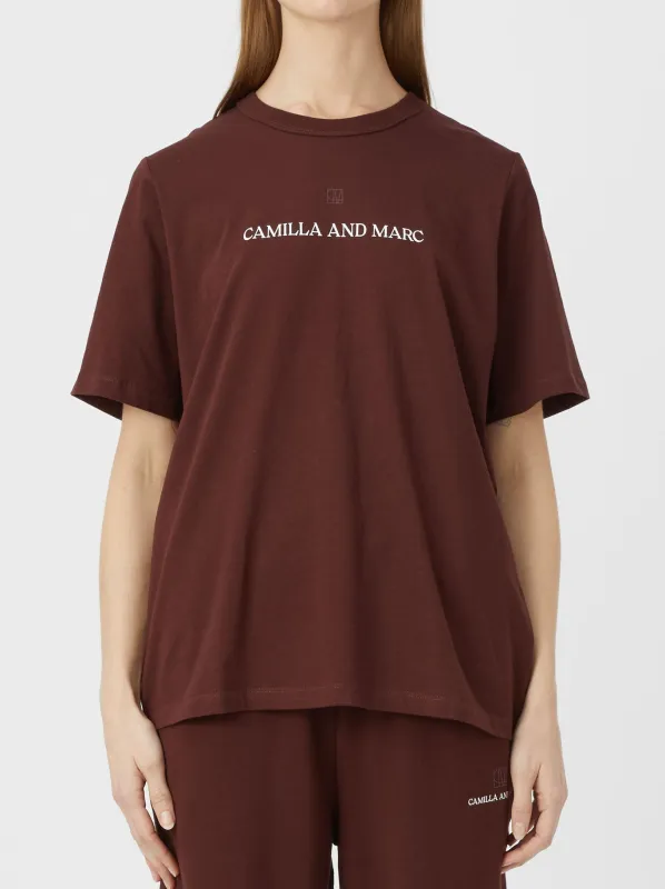Camilla and Marc | Grayson Tee - Almadine sold by Sister & Co