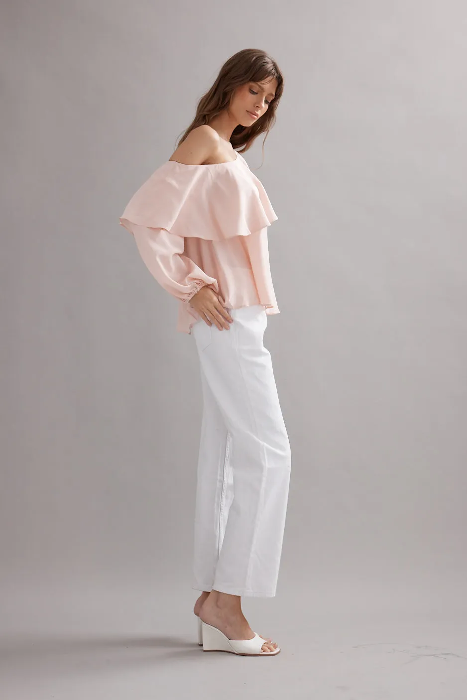 Caitlin Crisp | Chloe Top - Pink sold by Sister & Co product image thumbnail 3
