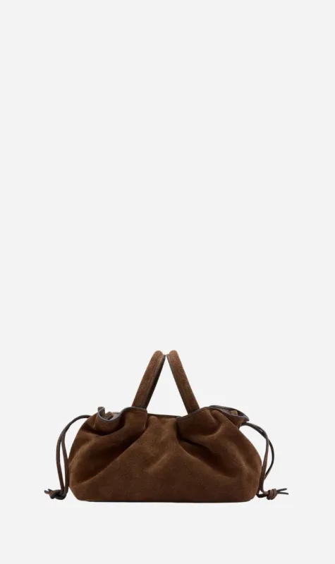 Rylan | Mila Suede Mini Tote - Brown sold by Sister & Co