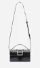 Rylan | Mini Satchel With Silver Buckle - Black sold by Sister & Co
