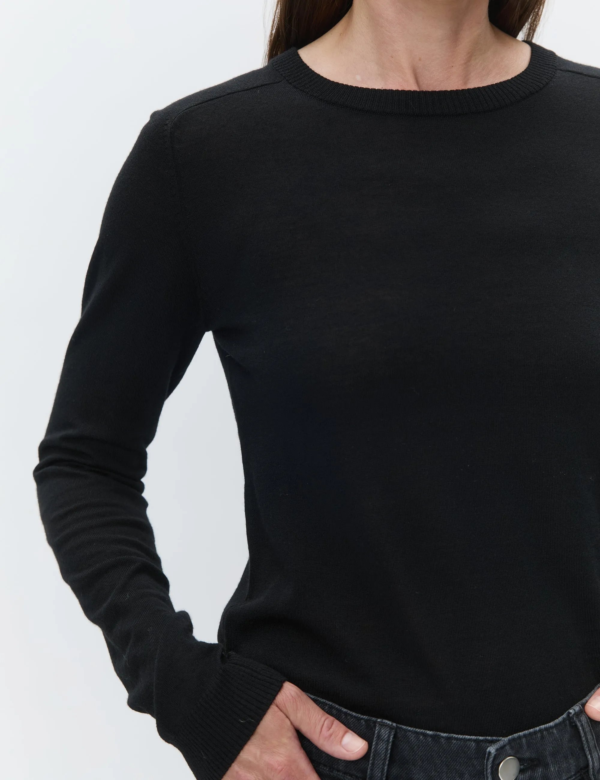 Day Birger Et Mikkelsen | Annabelle Pullover - Black sold by Sisters & Co product image thumbnail 5