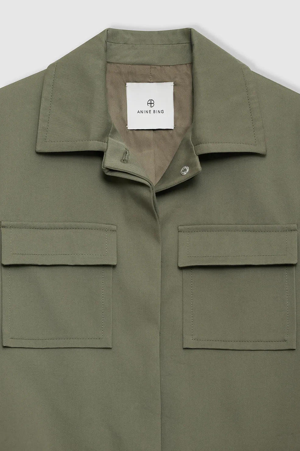 Anine Bing | Dayton Jacket - Olive sold by Sisters & Co product image thumbnail 3
