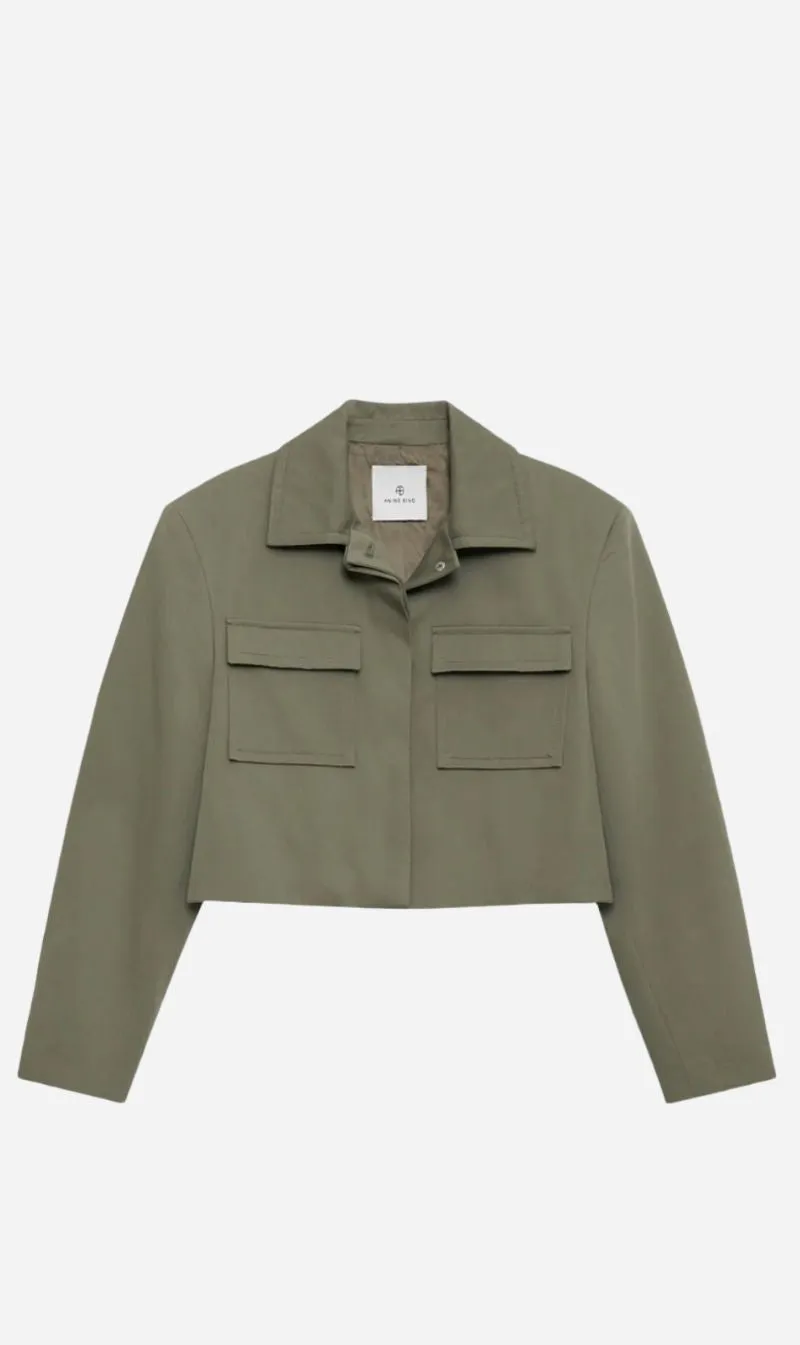 Anine Bing | Dayton Jacket - Olive sold by Sisters & Co