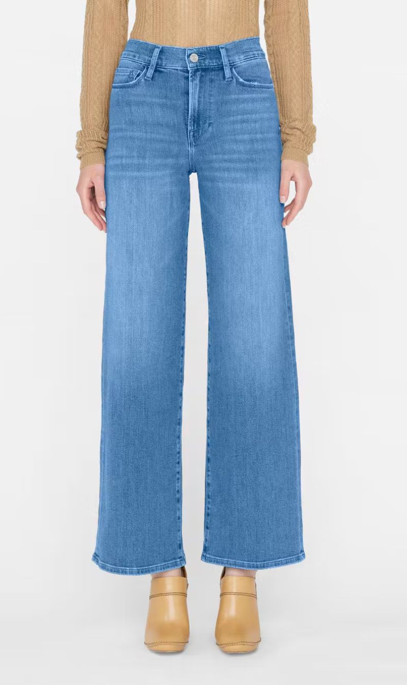 Frame | Le Slim Palazzo - Drizzle sold by Sister & Co