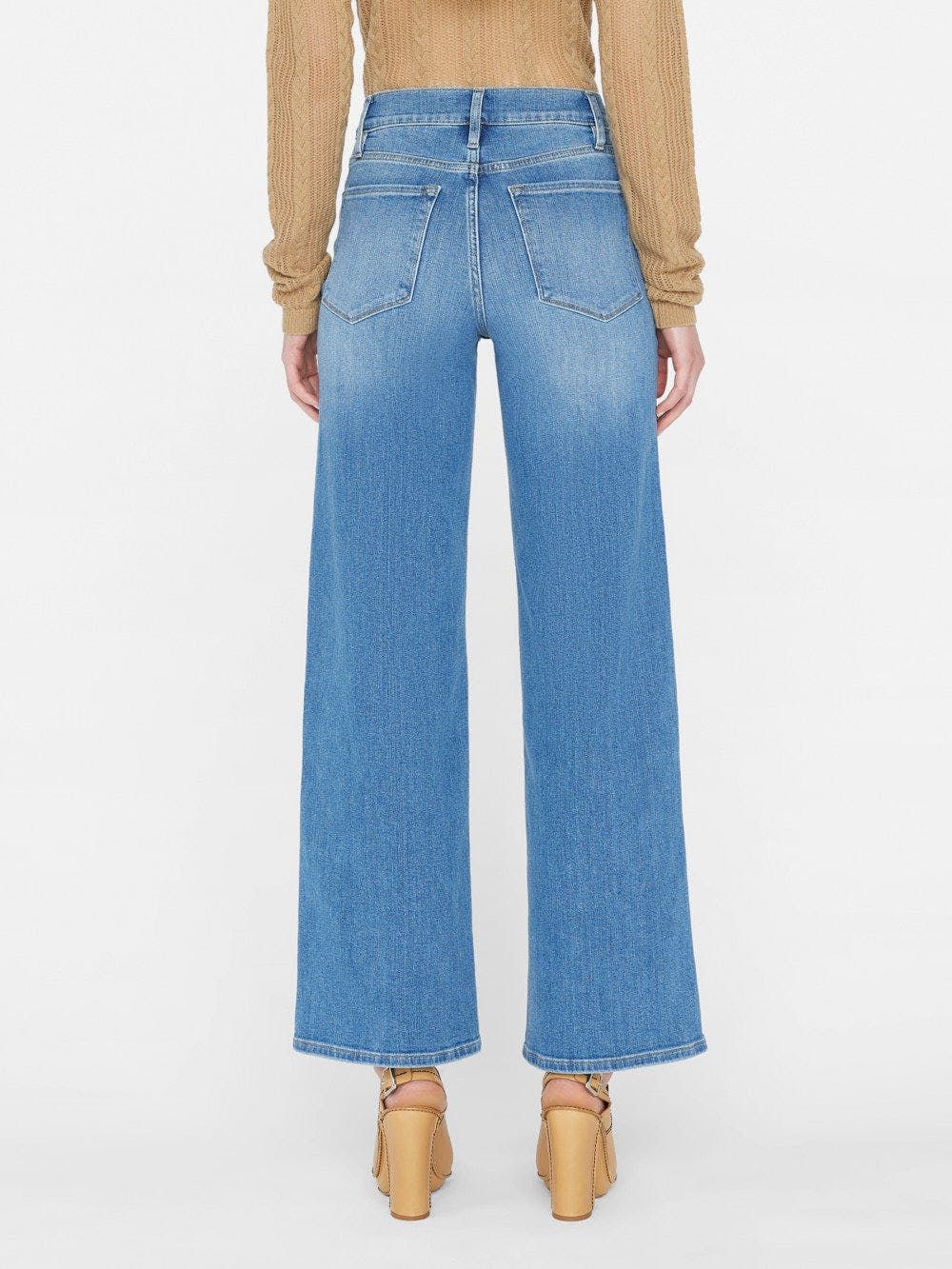 Frame | Le Slim Palazzo - Drizzle sold by Sister & Co product image thumbnail 4